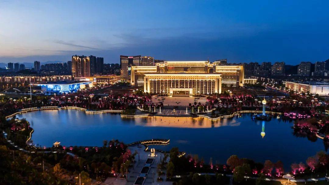 宜春!越夜越美丽!_灯光_夜晚_夜景