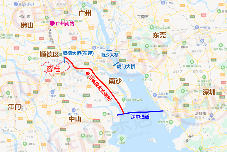 首末站就是容桂容奇渡口站,主要联系佛山容桂,大良,伦教,北滘,陈村