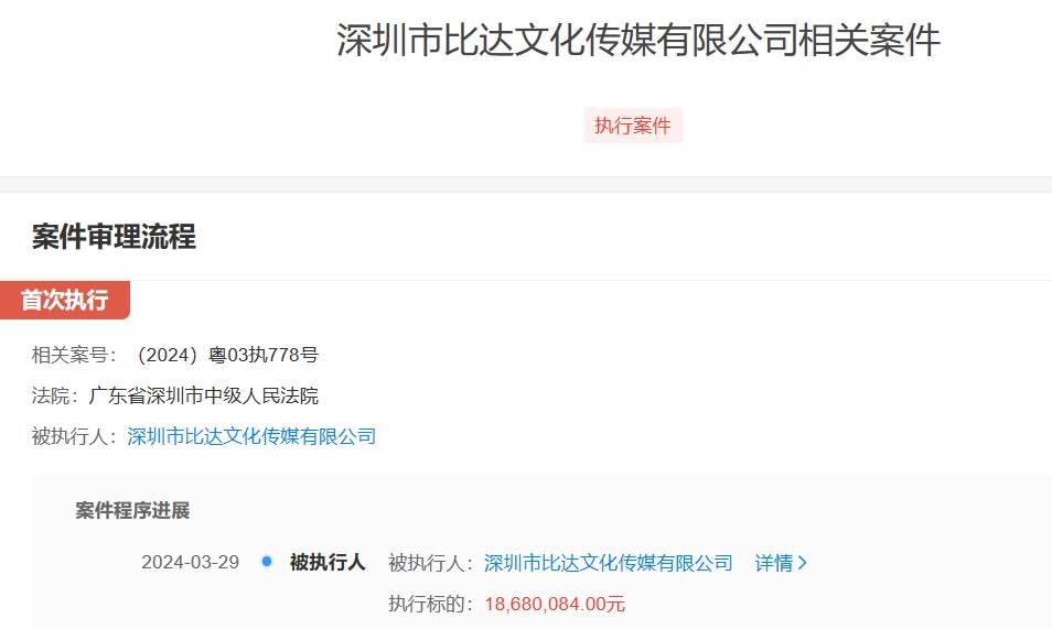 王思聪普思资本持股公司被执行千万