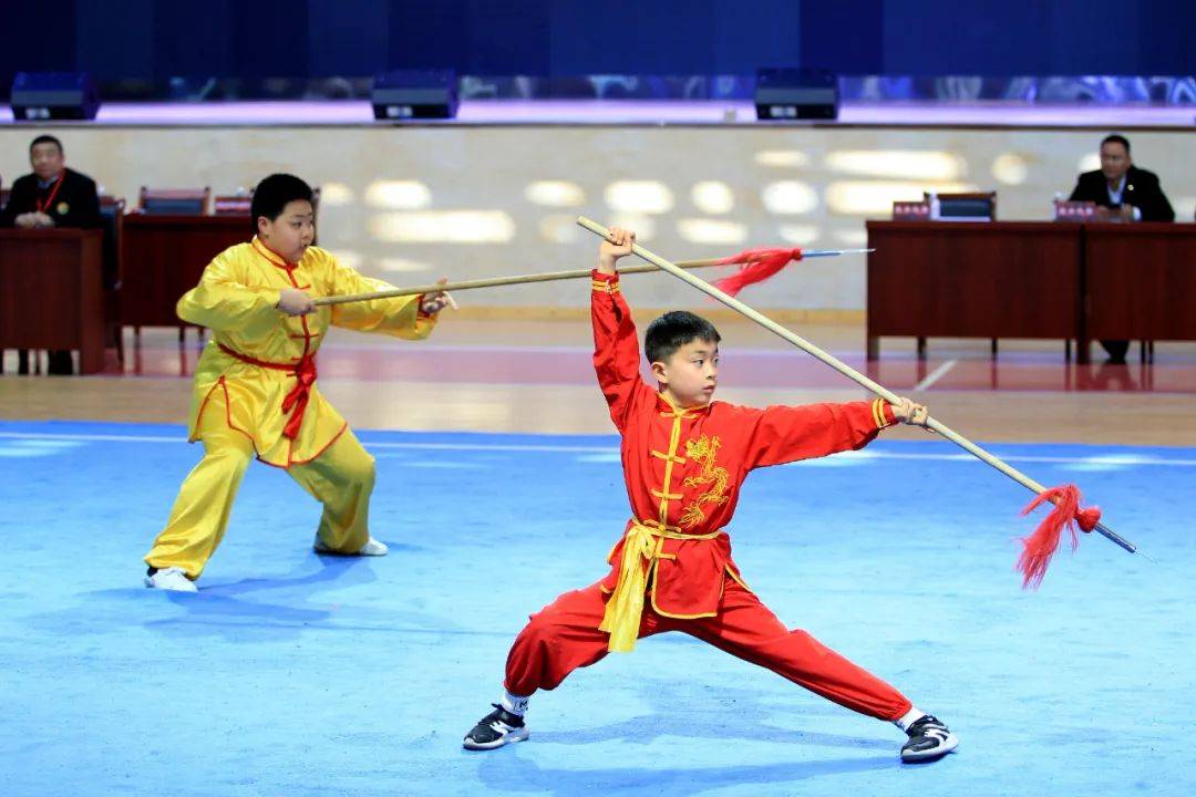 第六届忠孝杯岳家拳大赛在我校开赛