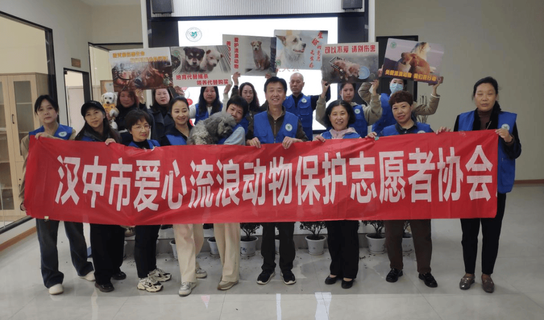 汉中市爱心流浪动物保护志愿者协会志愿者代表大会_社会_组织_社区