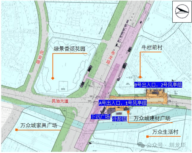 重磅地铁22号线一期环评公示各站点详细位置曝光
