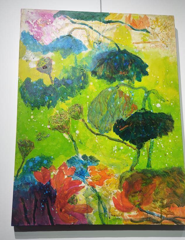 "从长安出发·杨莹艺术个展"在贾平凹文学艺术馆开展_陕西省_绘画