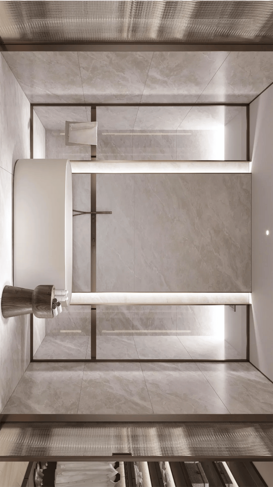 大理石案例丨东莞cbd顶豪「华润悦府」云端大平层_设计_来源_中心