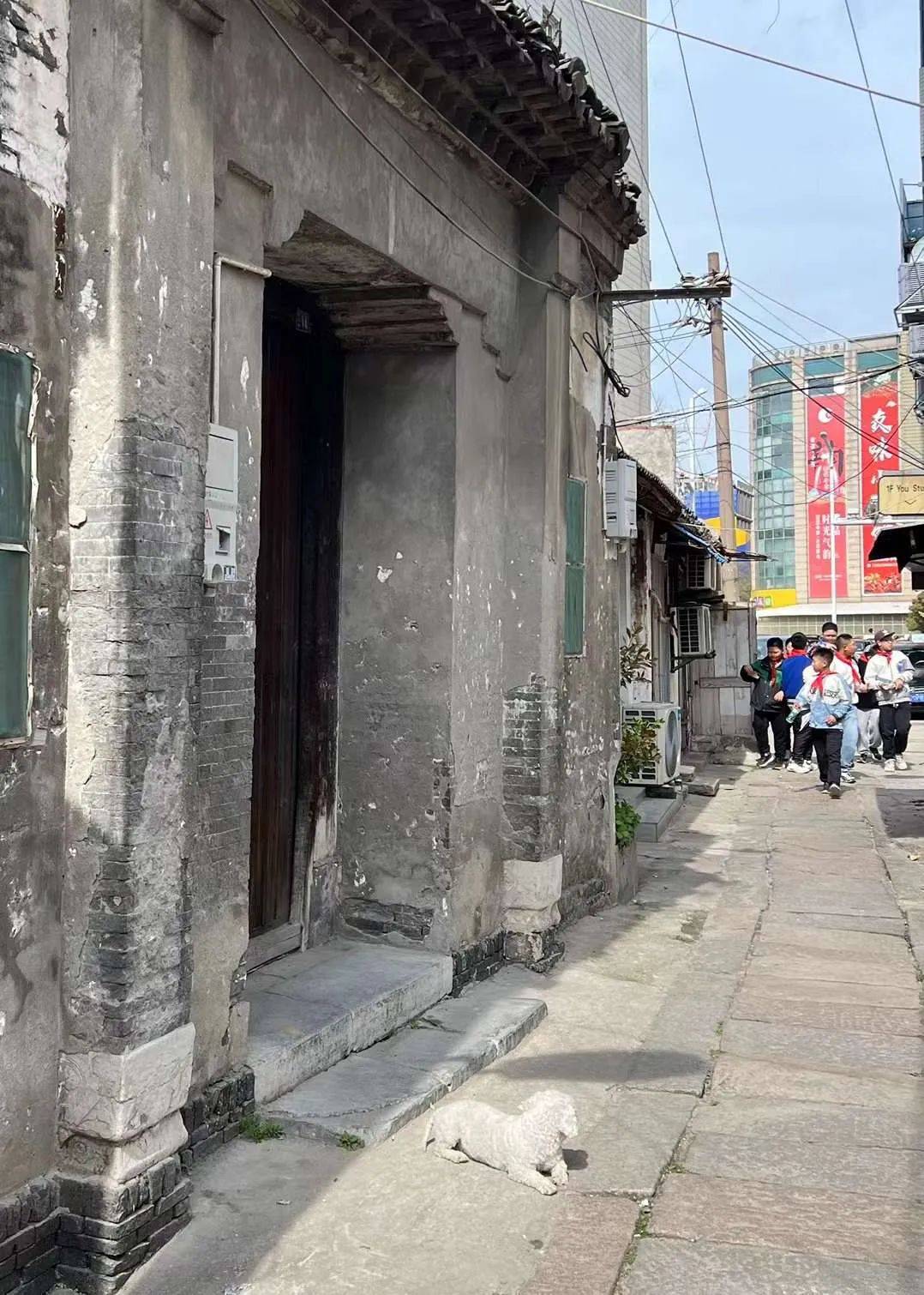 古韵石板街,在海安笔者的朋友圈美翻了