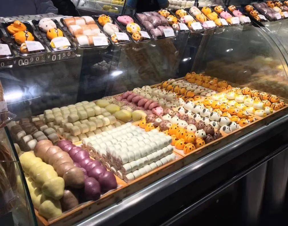 超市中式面点陈列,多图分享!