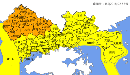 深圳全市进入暴雨防御状态