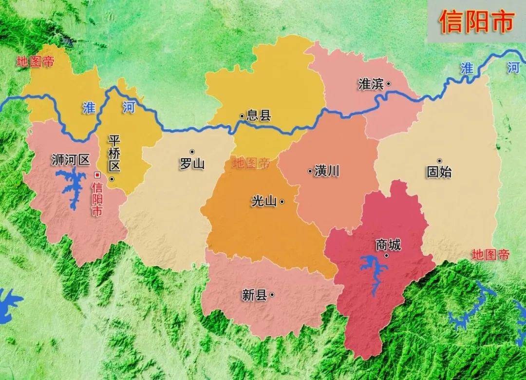 河南信阳地理位置有多重要为何不划给湖北