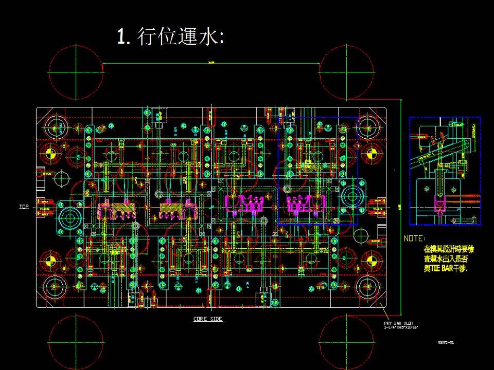 模具运水你懂吗?如何设计懂的人更不多.