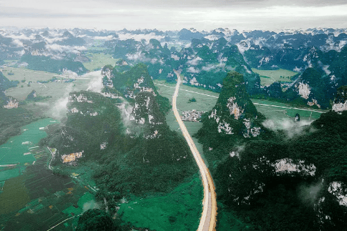 6日自驾拼车秘境广西世界第四大跨国瀑布德天瀑布绝美中越边境公路