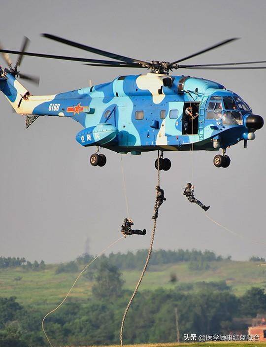 航天着陆救援系统中的直升机索降helicopterrappelling