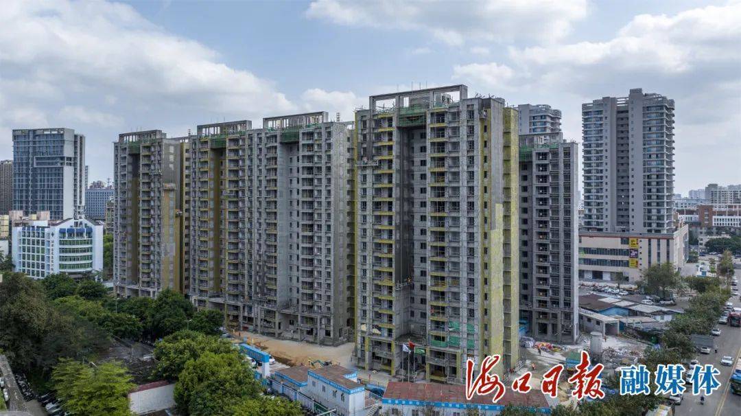 海口加快打造安居房这一民生样板工程,推动安居房早建成,早使用.