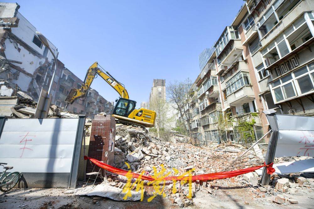 历城区洪楼片区城市更新提速双地块同步拆迁