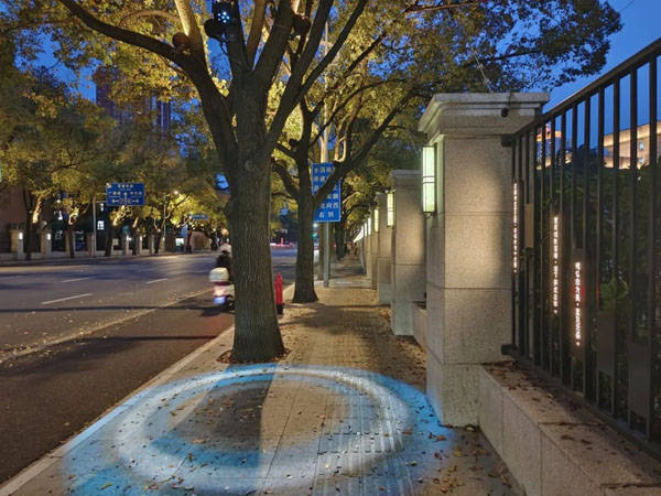 白天晚上都是景_水清路_梅花_改造