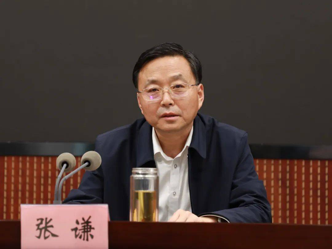 滨州市农村供水保障工作推进会议,邹平市委副书记,市长张谦在邹平分