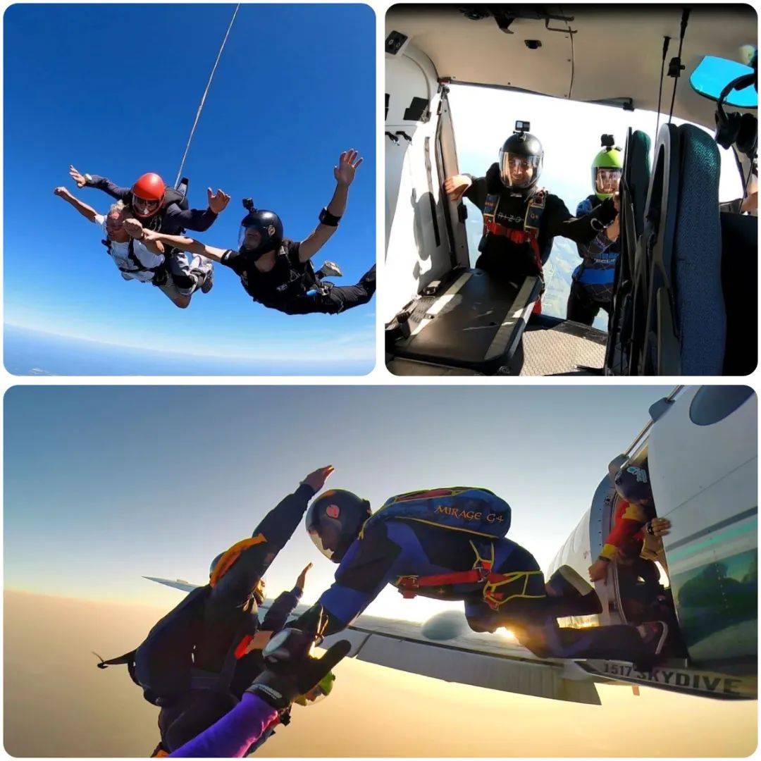 清动计划 | 课程名额扩容,一起在清华学跳伞!_fan_the_教练