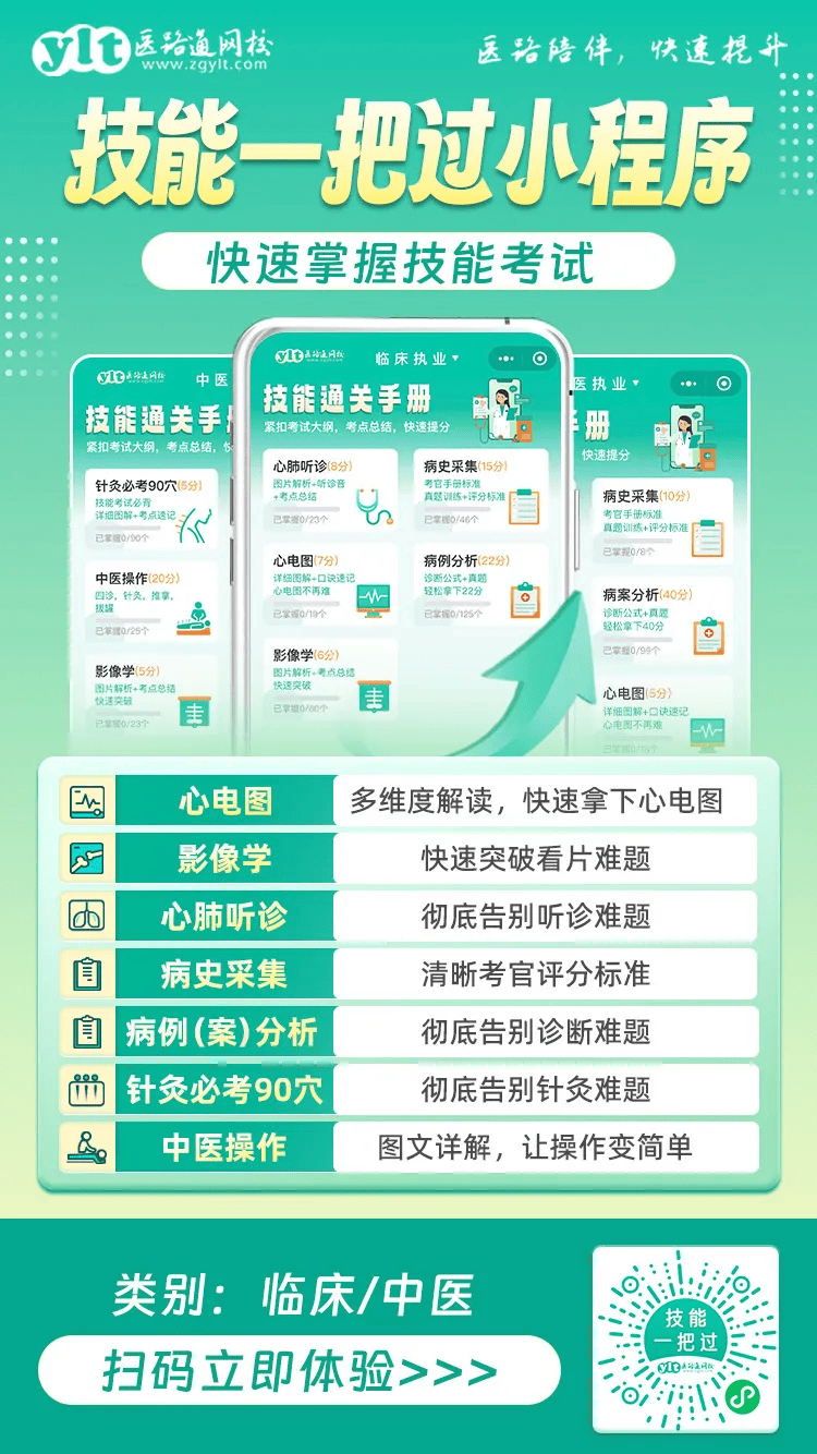 临床执业医师技能第三站考试内容及应试流程【操作彩色图解】