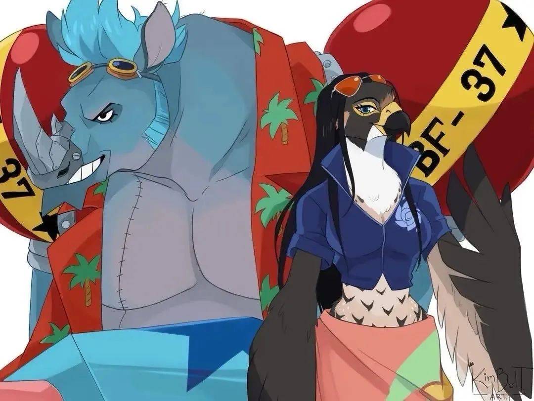 海贼王全员动物版炸裂来袭全都是超强的怪物级