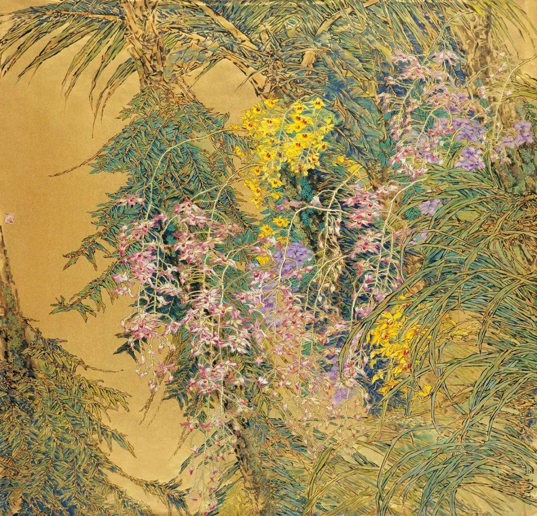 在中国美术馆感受李雪松笔下的春之曲 虚伫神素·李雪松花鸟作品展在