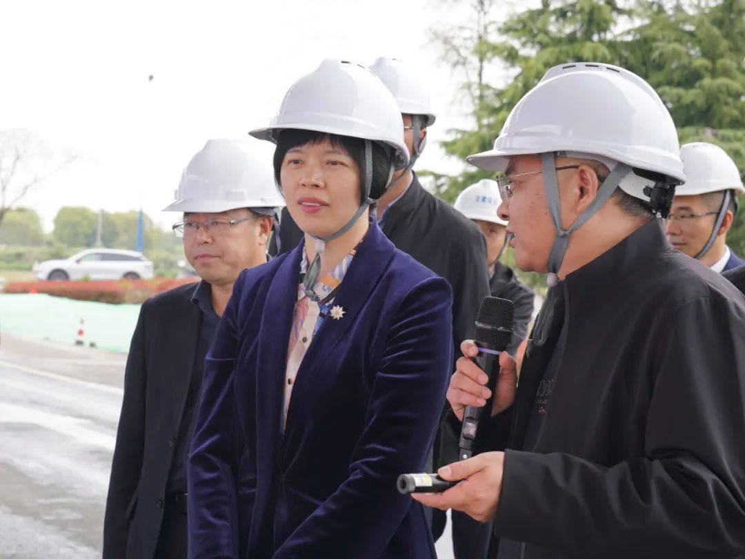 王慧琳副市长调研市域快速路海盐射线项目