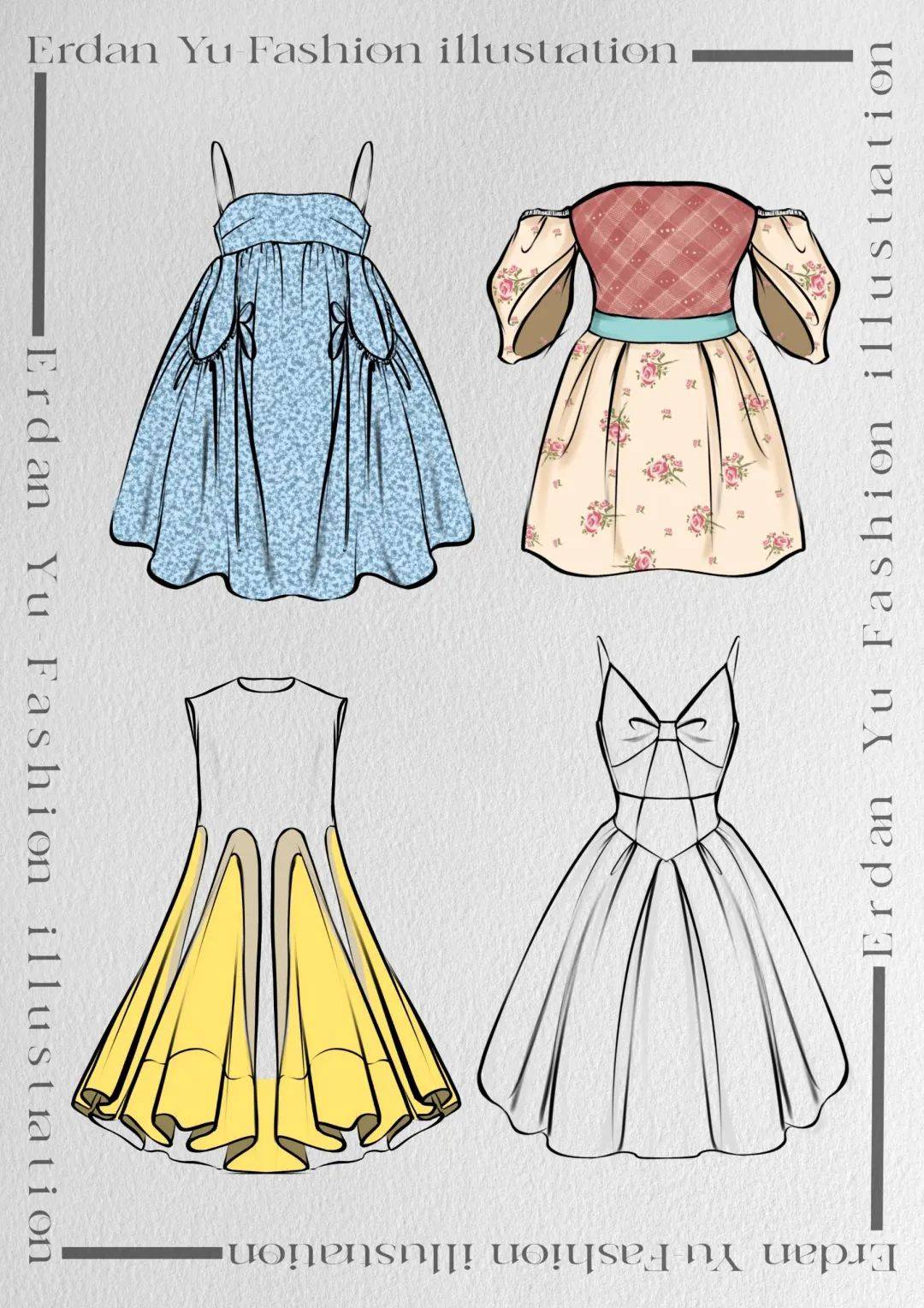 82款女装款式图示例_versace_服装_系列