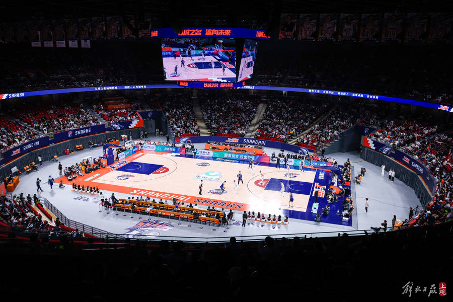 cba季后赛首轮上海久事大鲨鱼主场胜北京北汽男篮