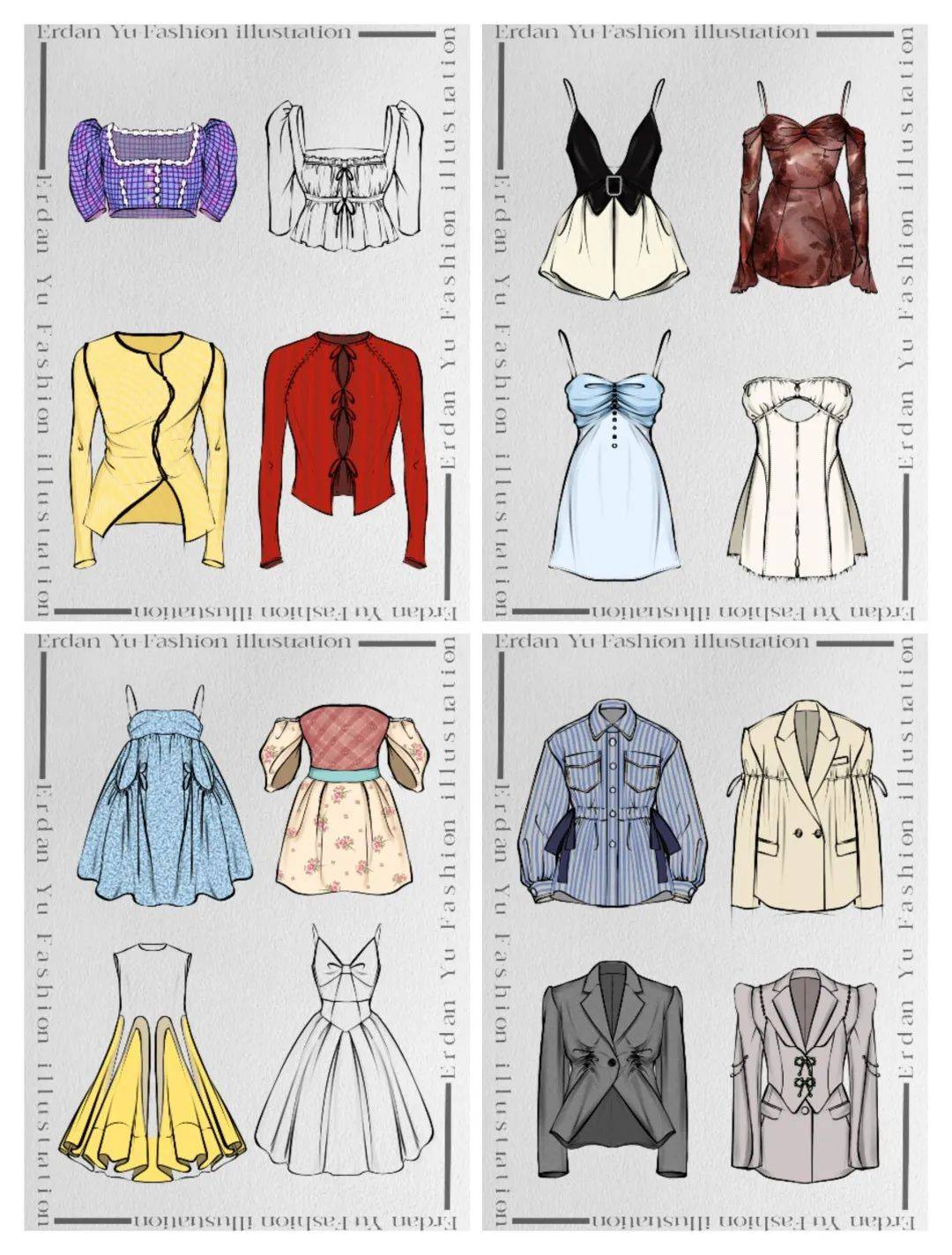 82款女装款式图示例_versace_服装_系列