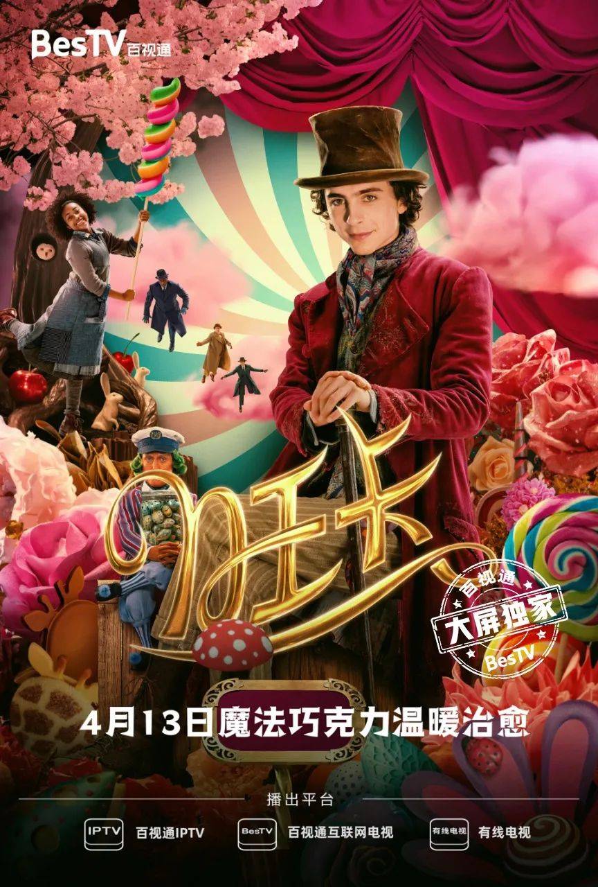 【大屏独家】电影《旺卡》：奇妙魔幻，温暖治愈的巧克力工厂_保罗·金_查拉梅_提莫