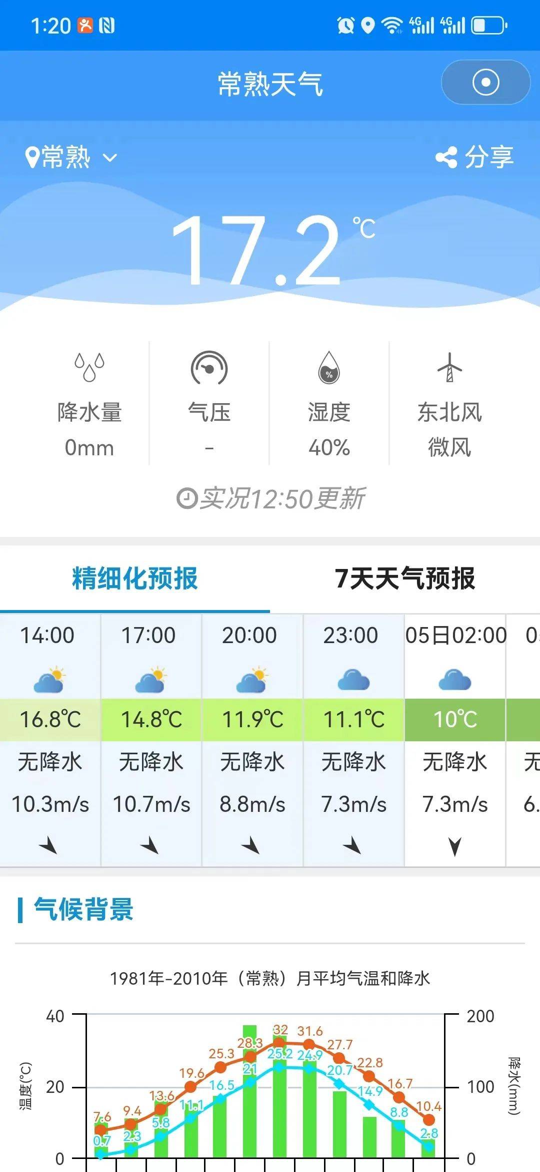 常熟天气预报15天图片