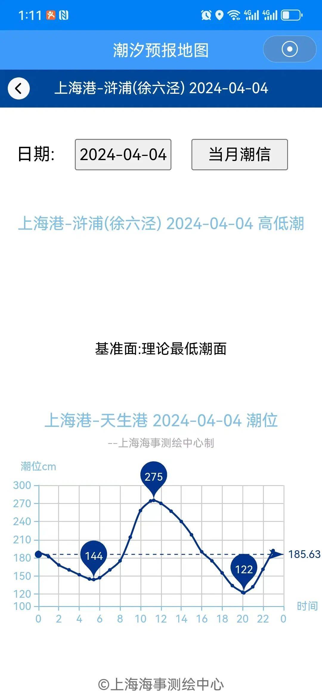 如何在"海事通"上查询水文气象_信息_潮汐_台风