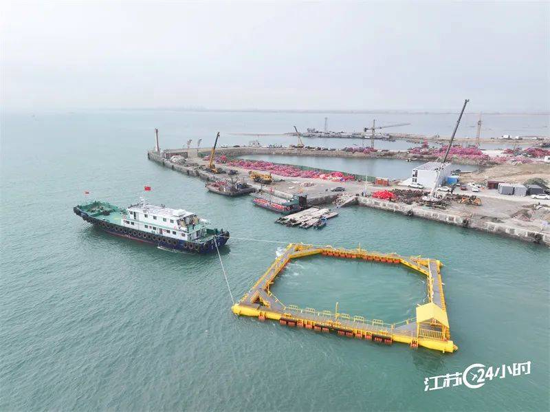 江苏24小时宿迁苏北运河内河直达洋山港航线开通