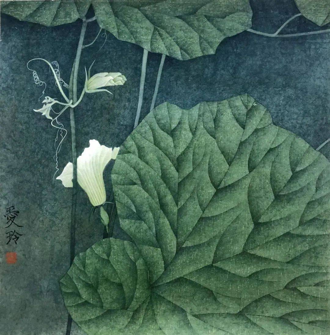 艺术世界她的花鸟画出一种流淌的诗意这是一种境界