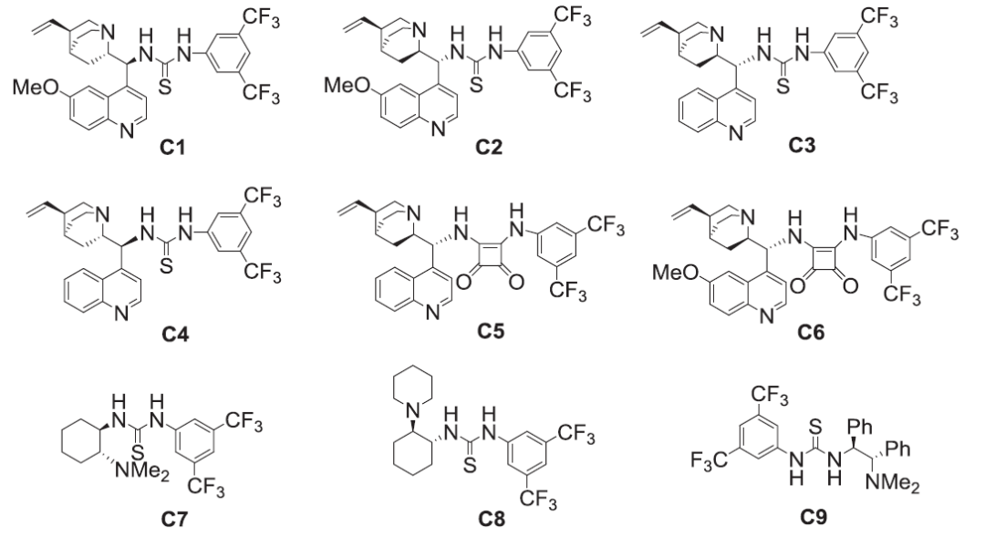 2003 年,takemoto小组提出了双活化概念,并设计合成了芳基环己二胺