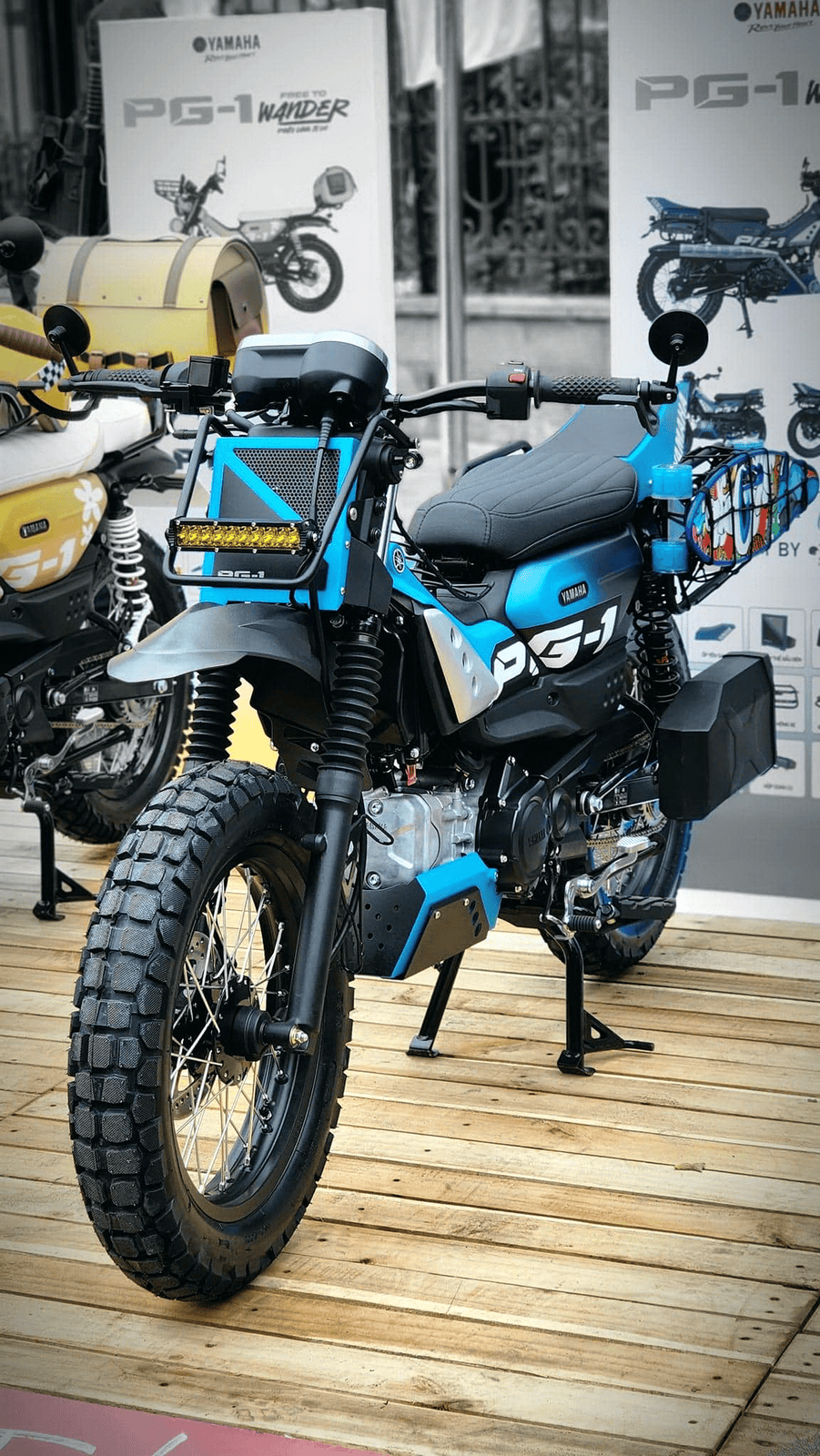 改装:将买菜车变成复古越野,yamaha pg-1 的原厂改装_搜狐汽车_搜狐网