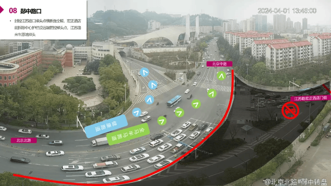 34个路口分流示意图速看