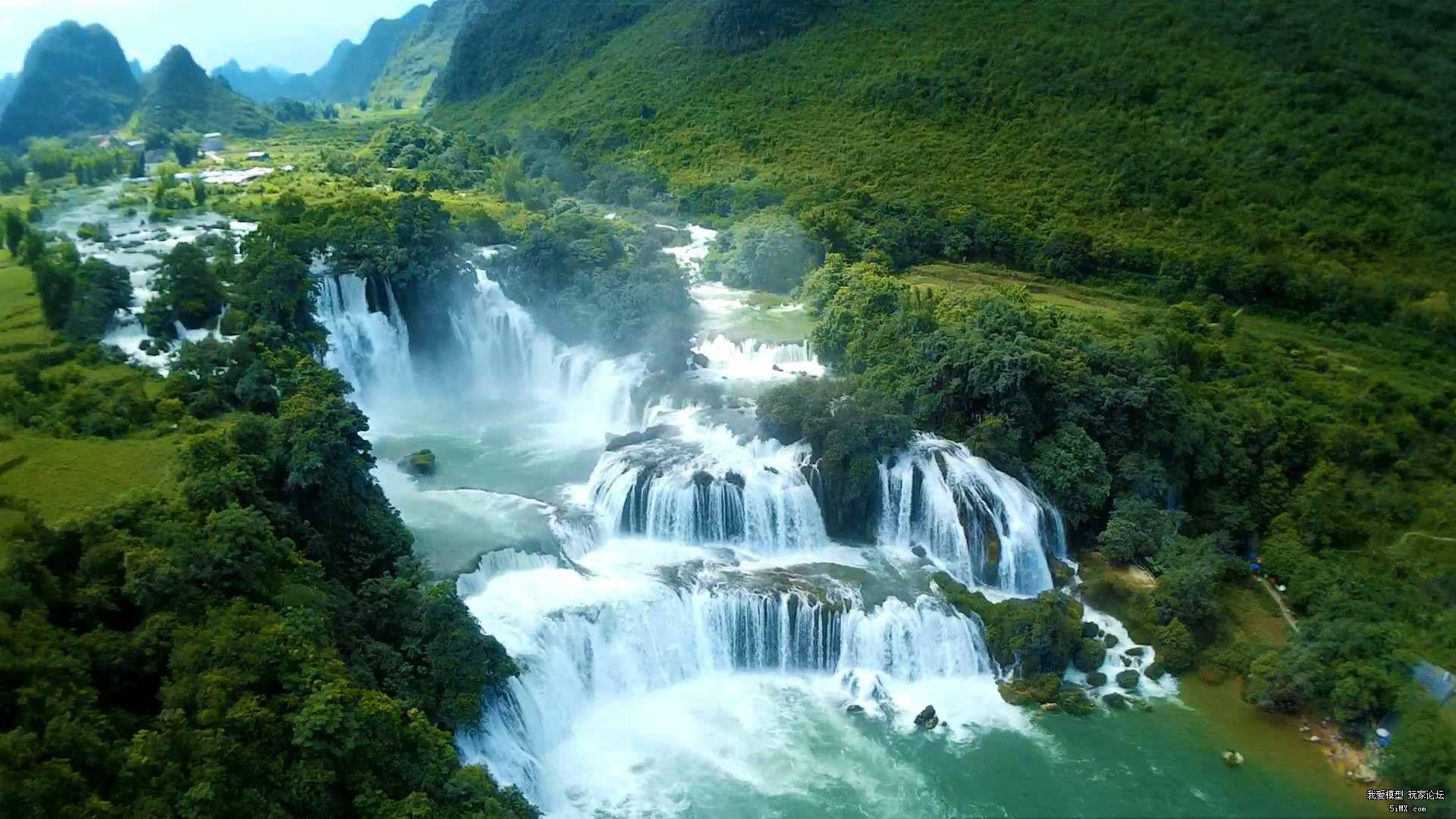 有山有水方风景 山静水动构成风景灵与肉