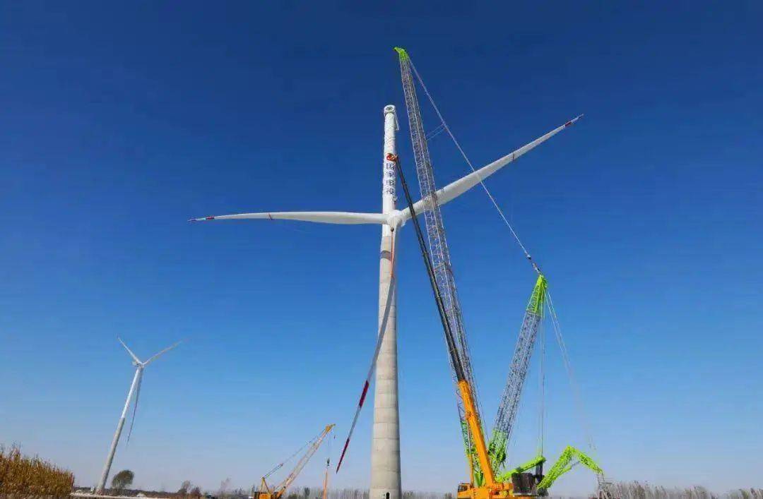国家电投台安300兆瓦风电项目预计5月底全容量并网发电