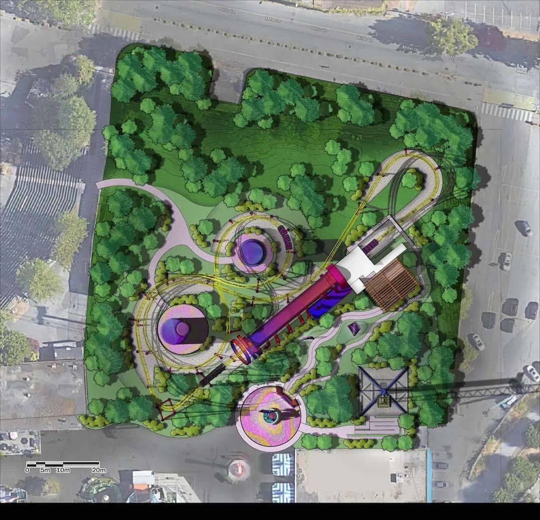 旗舰过山车即将开业温哥华pne终于变得高大上了