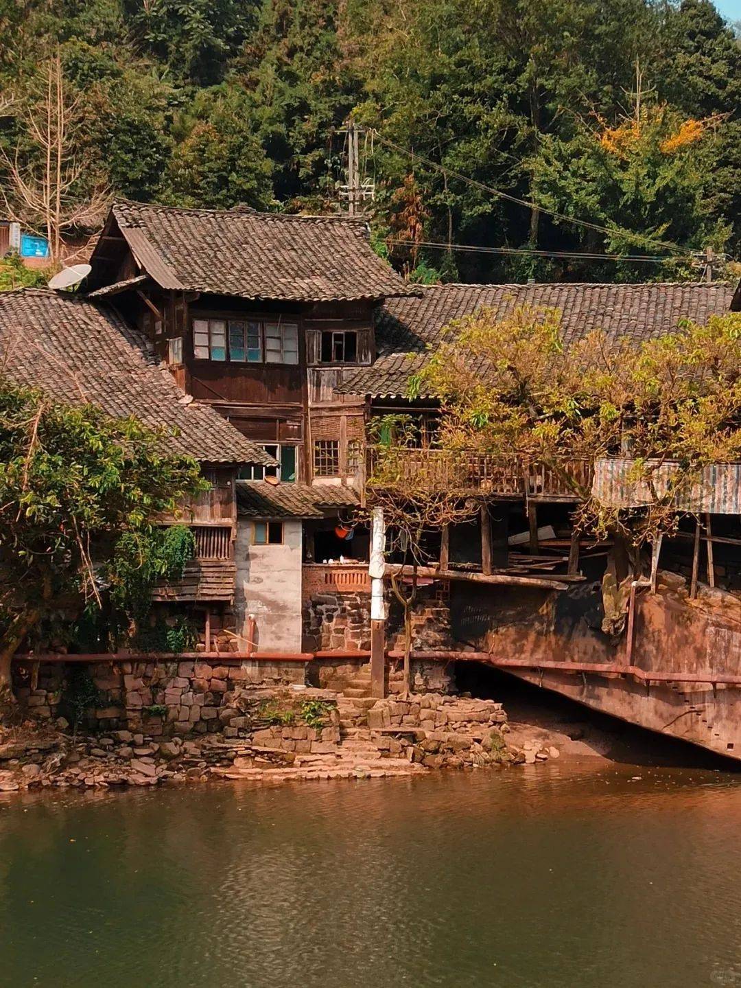 乐山水口镇旅游景点图片