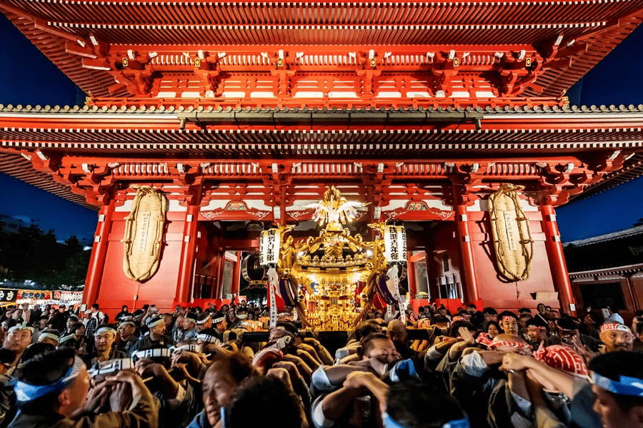 不止有樱花这个传承近千年的爆火祭典三社祭同样不能错过往返机酒仅3k