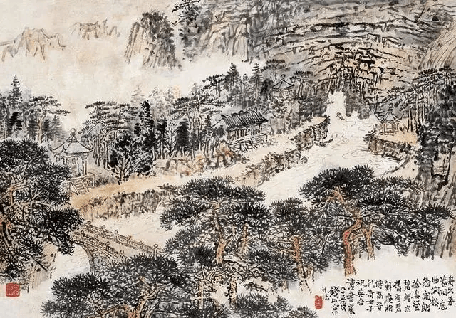 山水画构图的一般规律画山水的你不能不知