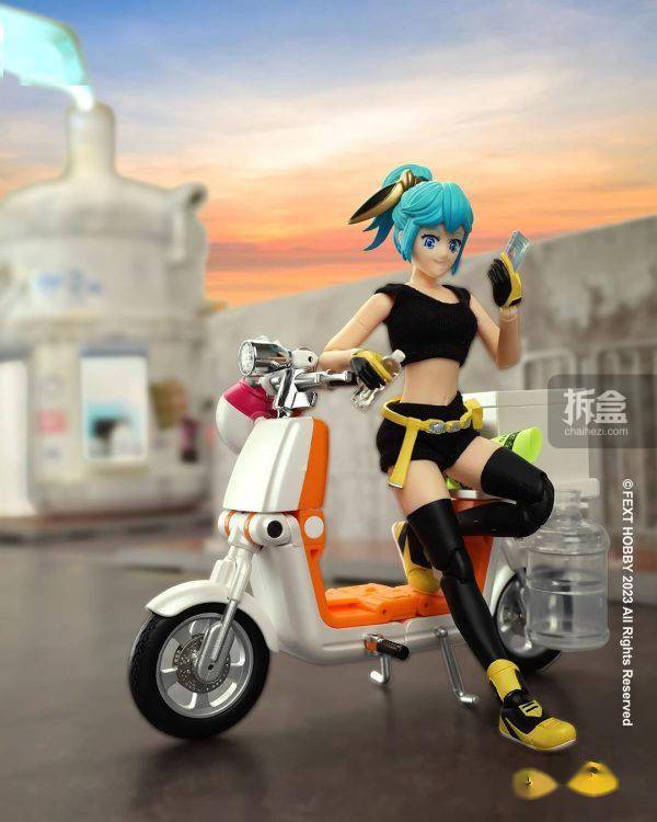 神姬妙送 水澄儿 摩托车 可变形电单车 1/12 可动人偶_搜狐汽车_搜狐