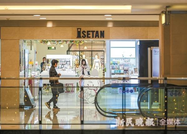 图说:梅龙镇伊势丹百货将于6月30日终止营业 新民晚报记者 陈梦泽 摄