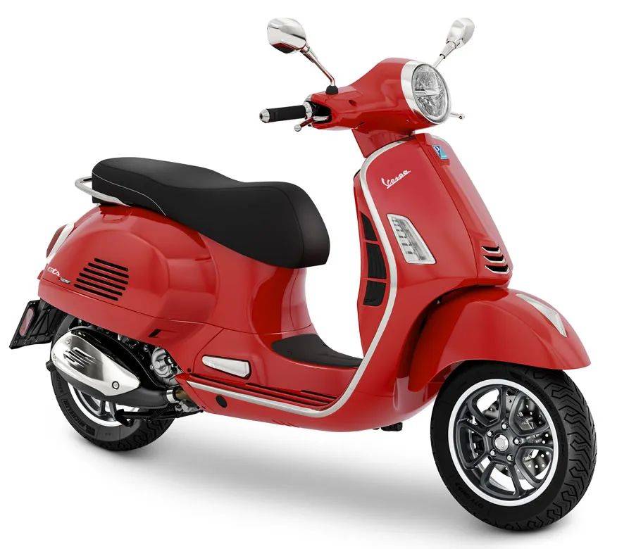 热情红vespa gts super 300建议零售价:人民币55,000元起主要技术参数