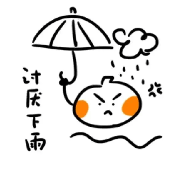 大风大雨图片 表情包图片