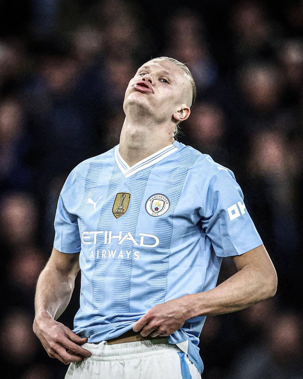 生涯4次面对皇马0球0助哈兰德怎么了