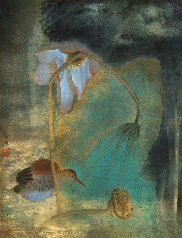【艺术世界】江宏伟:一种朦胧的"陈旧"感,一种特殊的韵味_洗染_画面