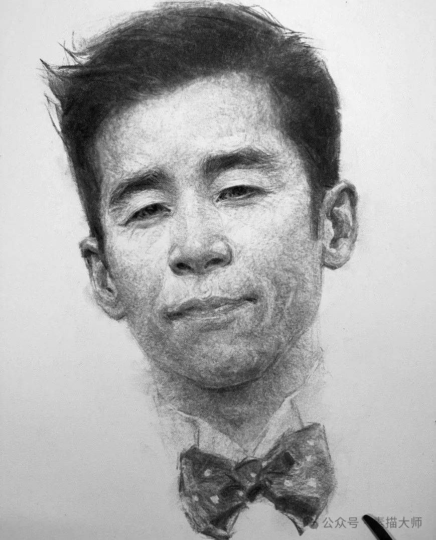 阿凡达肖像素描