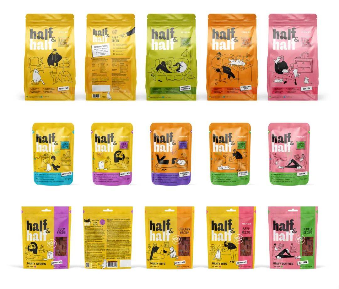 宠物粮食饲料包装设计电商微商参考37