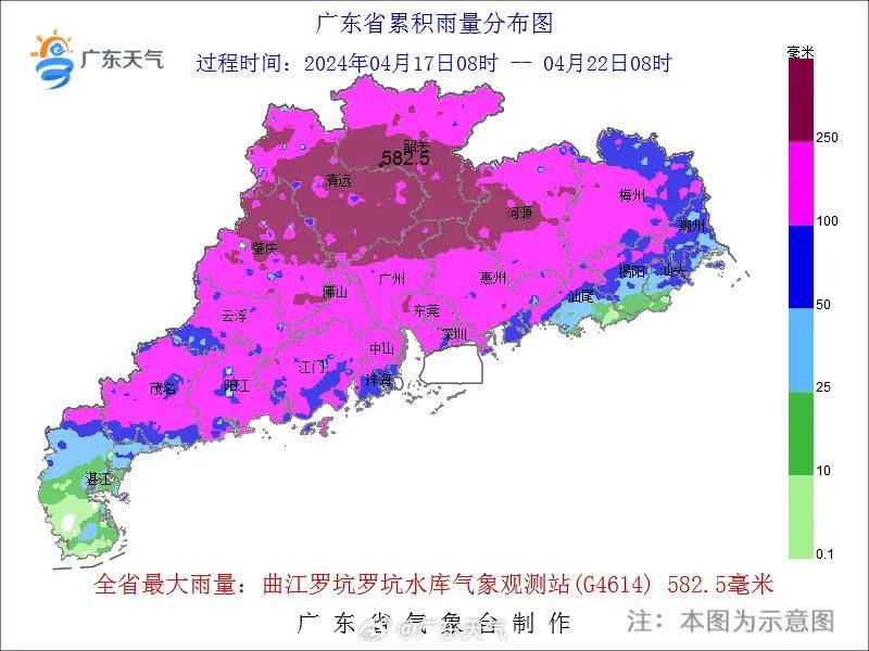 广州的雨或下到5月1日 珠江潮位将进入天文大潮期